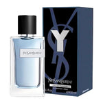 YSL Y EDT bottle with box alternate angle